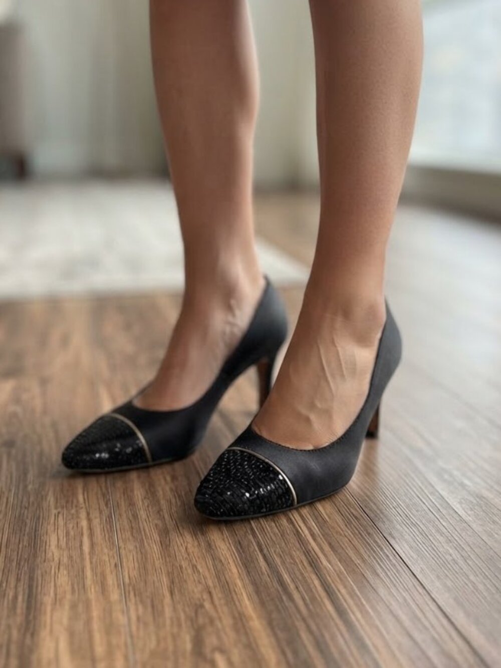 St John black pumps 9 luxury